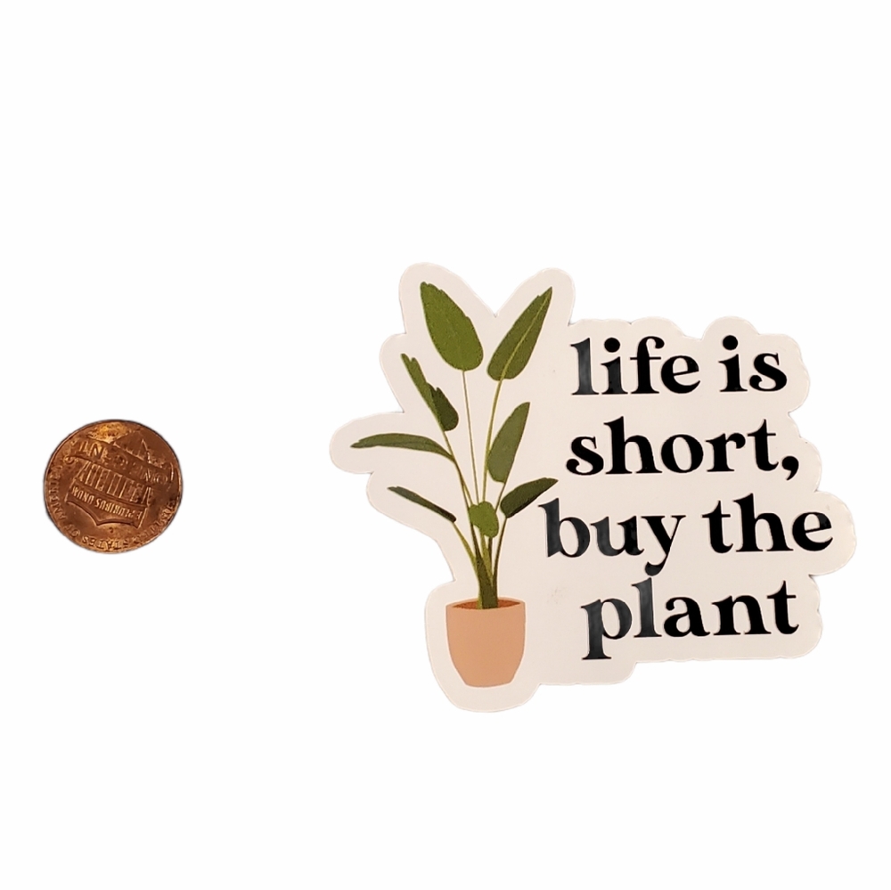 Plant sticker